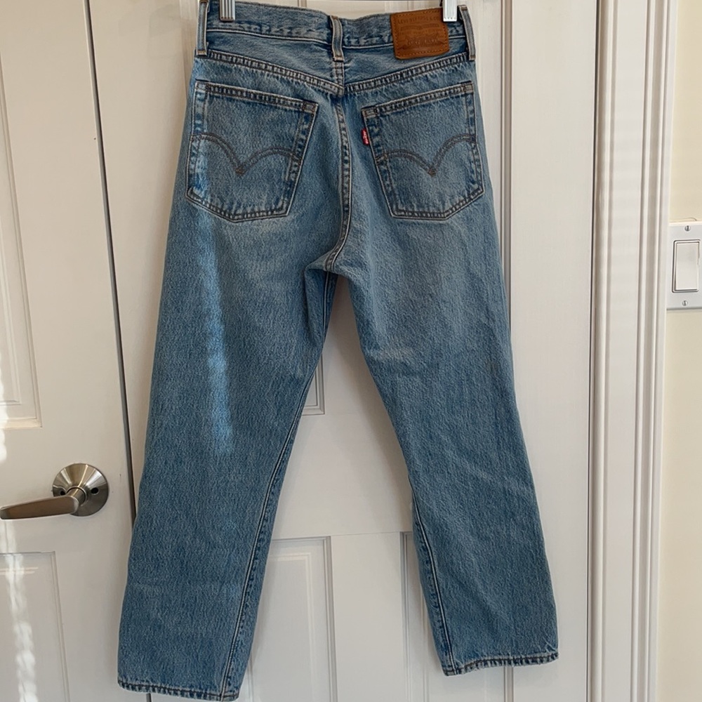 Levi’s Wedgie Straight Jeans Size 25 - Picture 2 of 8